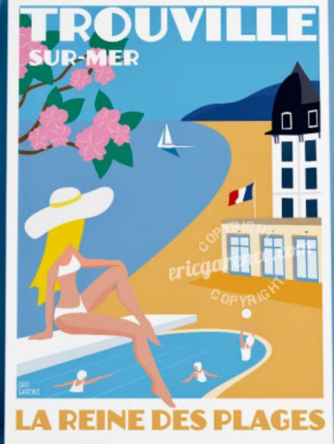 Villa Cote-Fleurie Trouville-sur-Mer Kültér fotó